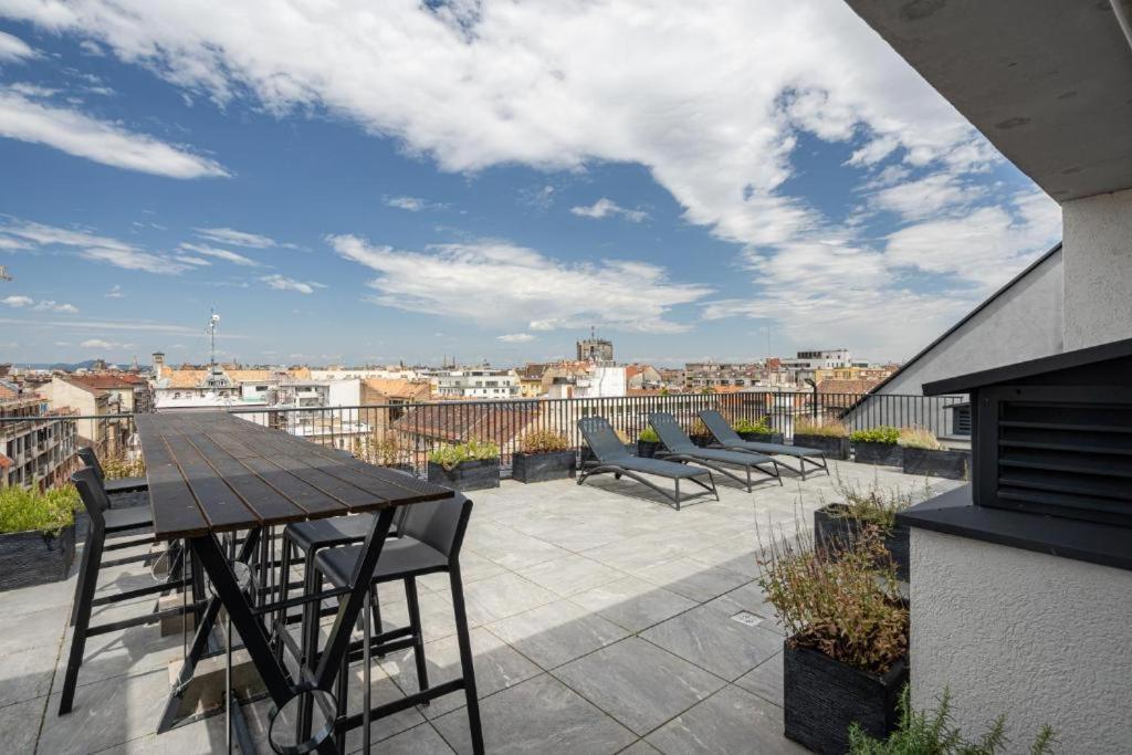 New Blue Danube Apartment With Balcony And Parking Budapest Exterior photo