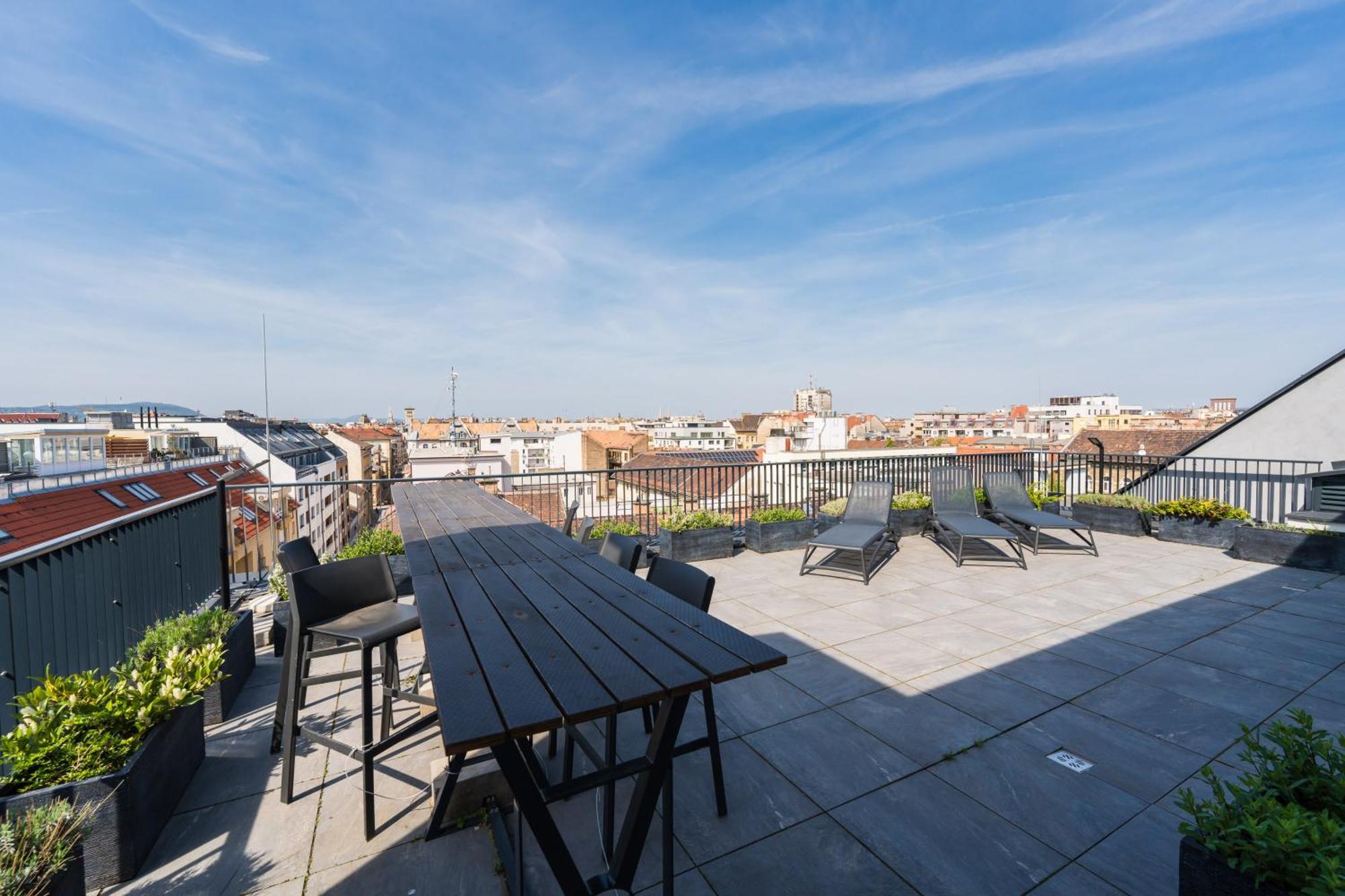 New Blue Danube Apartment With Balcony And Parking Budapest Exterior photo